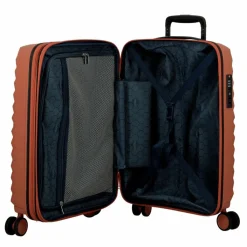 Sale Jump Xwave 4 Rollen Kabinentrolley 55 cm mit Dehnfalte brique