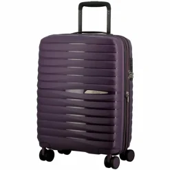 Jump Xwave 4 Rollen Kabinentrolley 55 cm mit Dehnfalte violet