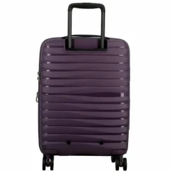 Jump Xwave 4 Rollen Kabinentrolley 55 cm mit Dehnfalte violet