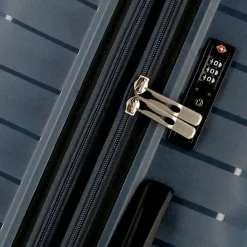 Jump 4-Rollen Koffer|Hartgepäck<Xwave 4 Rollen Trolley 76 cm mit Dehnfalte bleu nuit