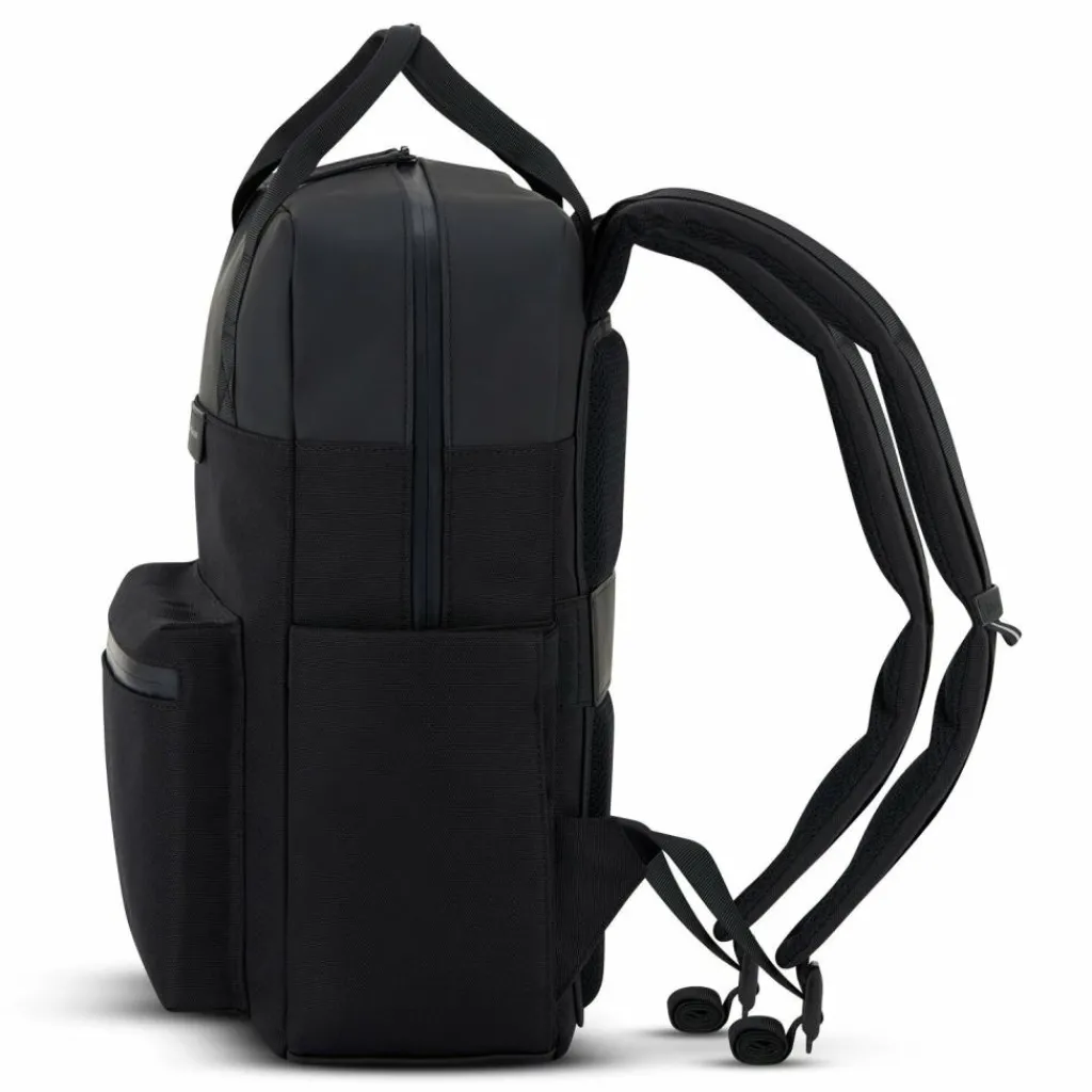 New Kapten & Son Bergen Wickelrucksack Set 4 tlg. Laptopfach all black