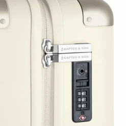 Sale Kapten & Son Heathrow 4 Rollen Kabinentrolley 55 cm sandstone