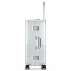 Kapten & Son Hartgepäck|4-Rollen Koffer<Heathrow 4 Rollen Trolley 69 cm aluminium-silver