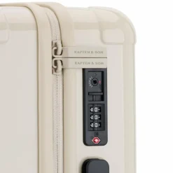 New Kapten & Son Heathrow Essential 4 Rollen Kabinentrolley 55 cm sandstone