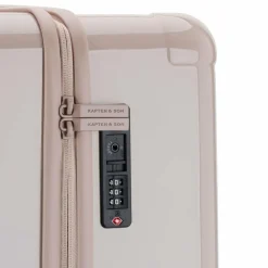 Kapten & Son Hartgepäck|4-Rollen Koffer<Heathrow Essential 4 Rollen Trolley 70 cm muted clay