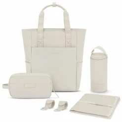 Hot Kapten & Son Lindby Wickeltaschenset 4 tlg. Laptopfach sandstone