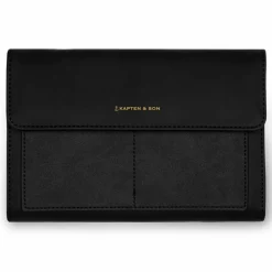 Kapten & Son Damengeldbörsen Querformat<Versailles Geldbörse 18 cm all black