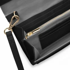 Kapten & Son Damengeldbörsen Querformat<Versailles Geldbörse 18 cm all black