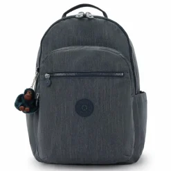 Discount Kipling Back to School Pep Seoul College Extra Daypack 44 cm Laptopfach marine navy