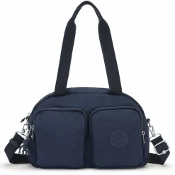 New Kipling Basic Cool Defea Schultertasche 33 cm blue bleu 2