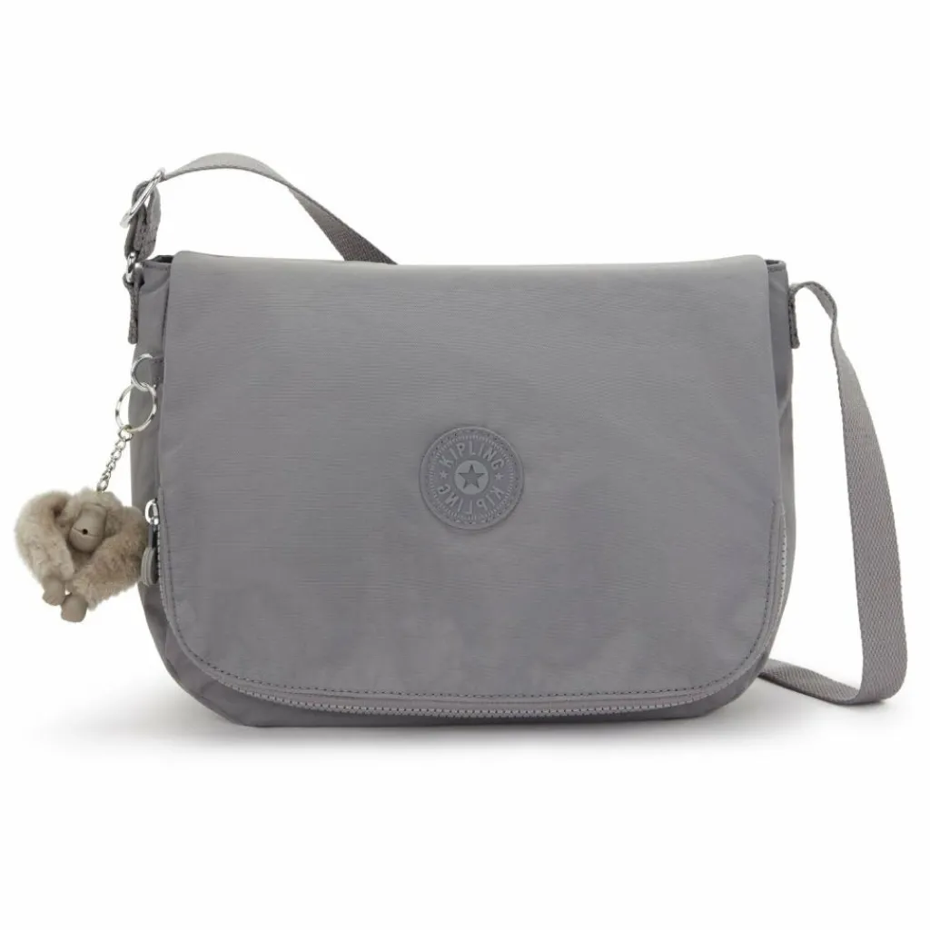 Best Kipling Basic Earthbeat Umhängetasche 30 cm inviting grey