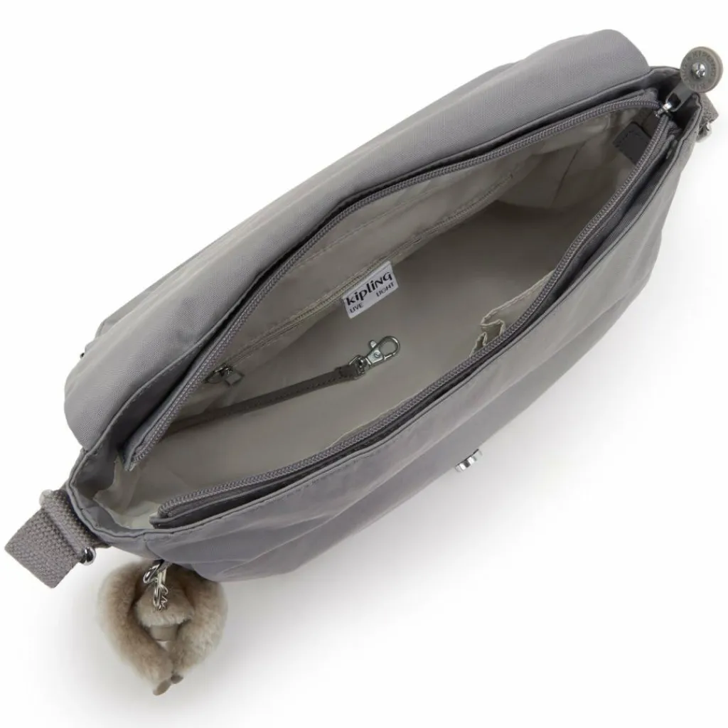 Best Kipling Basic Earthbeat Umhängetasche 30 cm inviting grey
