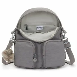 Sale Kipling Basic Firefly Up City Rucksack 31 cm inviting grey