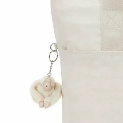 Kipling Henkeltaschen|Schultertaschen<Basic Hanifa Schultertasche 39 cm Laptopfach hideaway beige