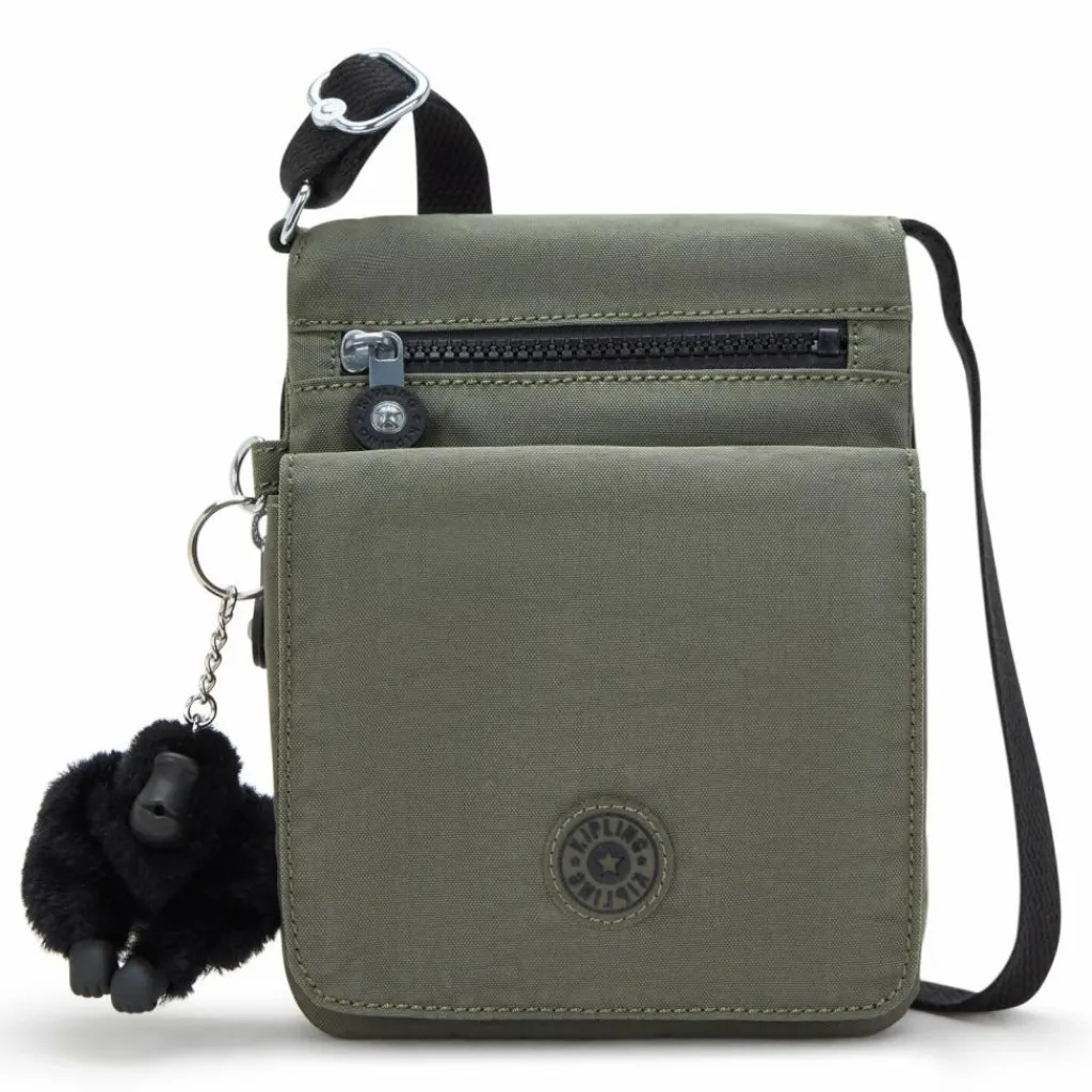 New Kipling Basic New Eldorado Mini Bag Umhängetasche 15 cm green moss