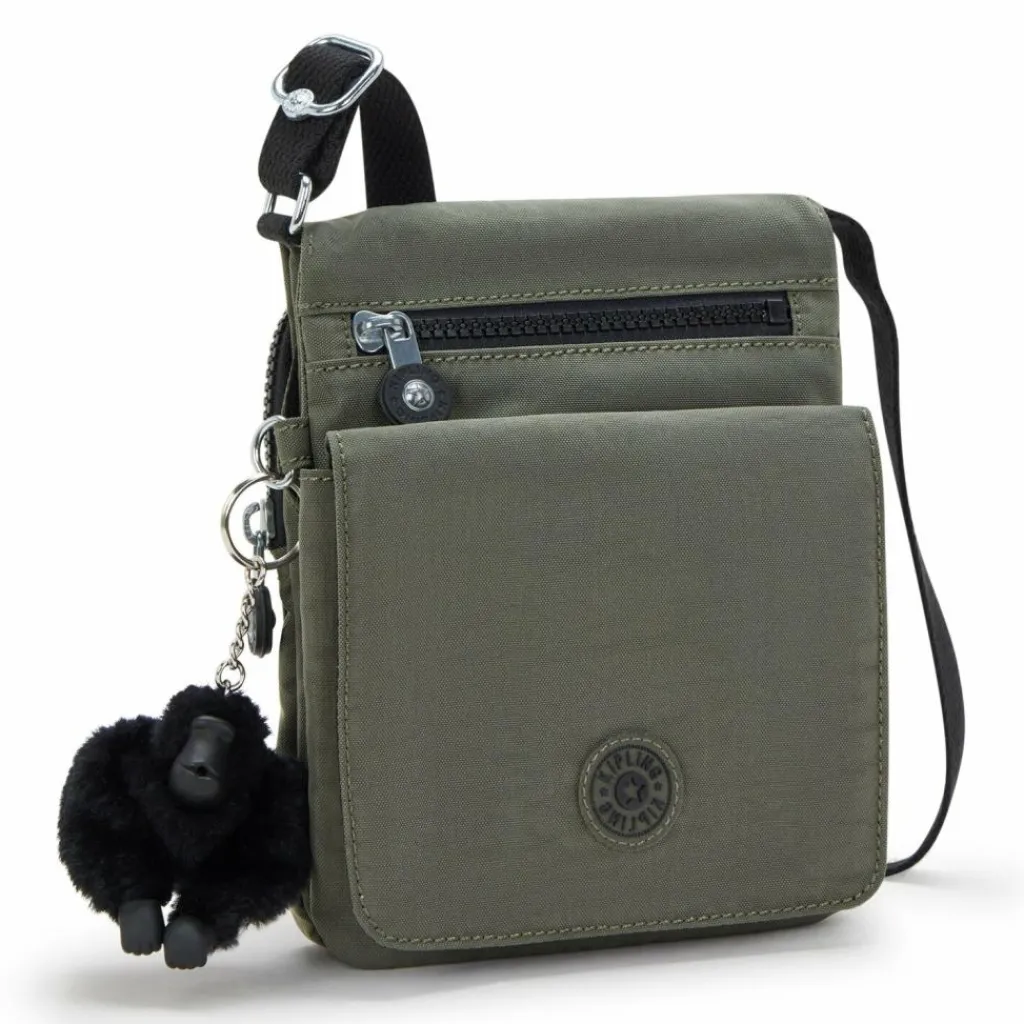 New Kipling Basic New Eldorado Mini Bag Umhängetasche 15 cm green moss