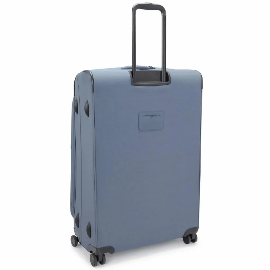 Outlet Kipling Basic New Youri Spin 4 Rollen Trolley L 76 cm mit Dehnfalte blue stone