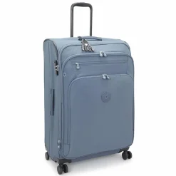 Outlet Kipling Basic New Youri Spin 4 Rollen Trolley L 76 cm mit Dehnfalte blue stone