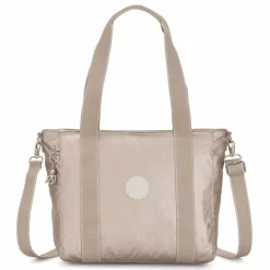Kipling Shopper|Schultertaschen<Basic Plus Asseni S Shopper Tasche 40 cm metallic glow