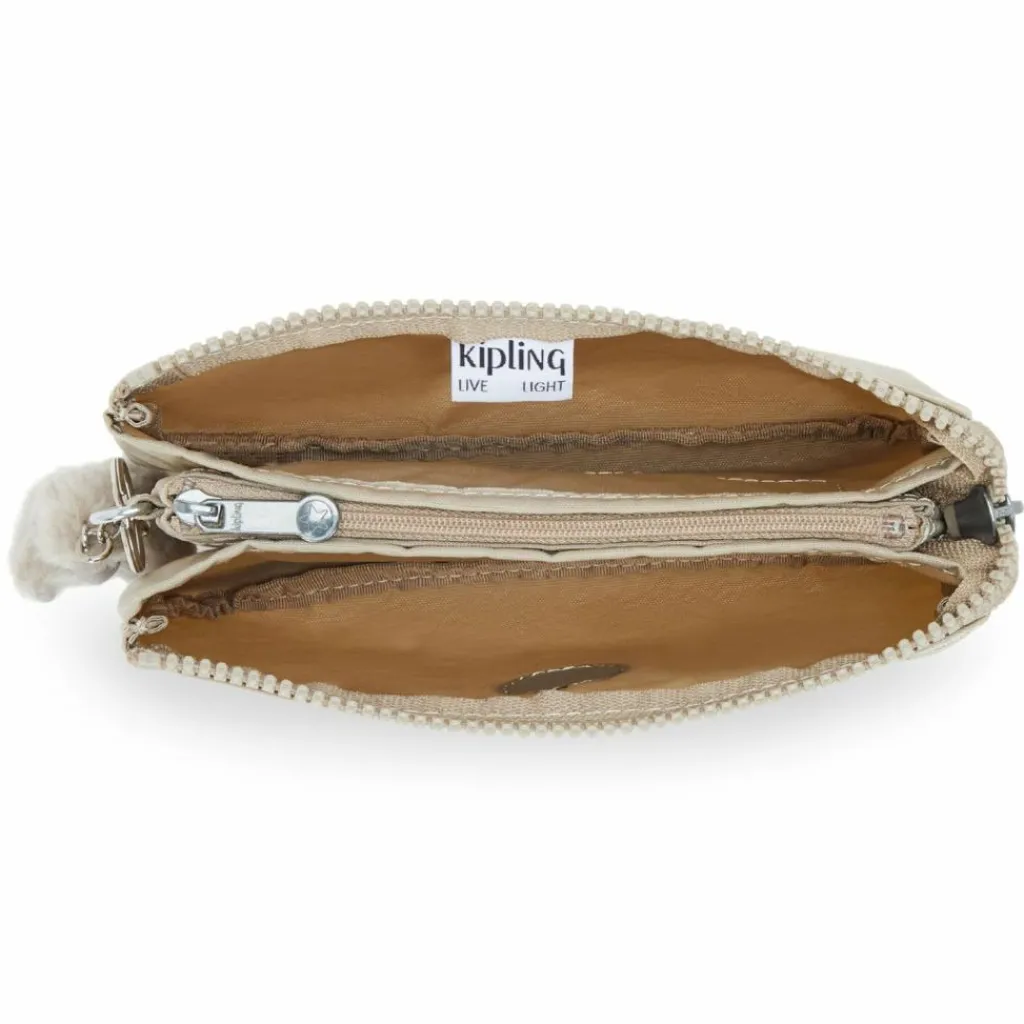 Outlet Kipling Basic Plus Creativity Geldbörse 18.5 cm sign beige emb