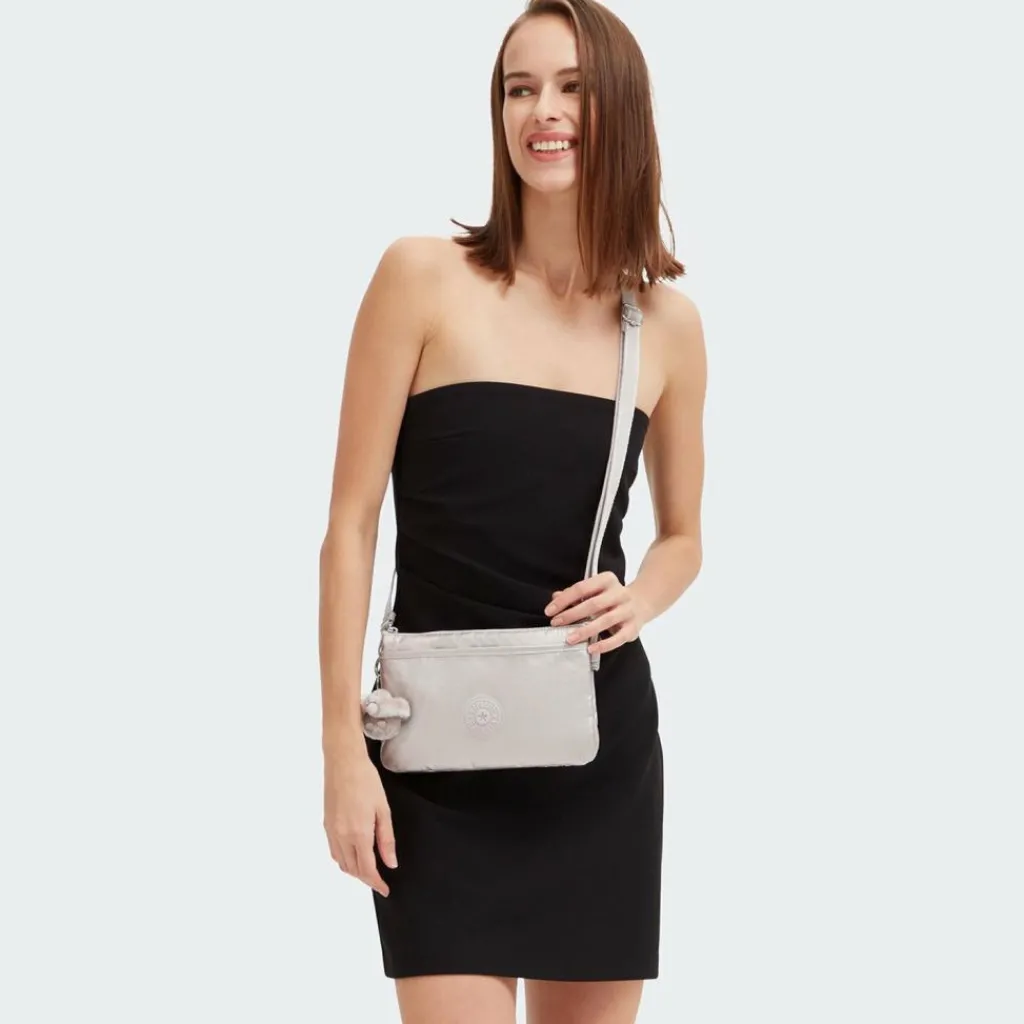 Sale Kipling Basic Plus Riri Umhängetasche 24 cm metallic glow