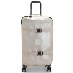 Kipling Weichgepäck|4-Rollen Koffer<Basic Plus Spontaneous M 4 Rollen Trolley 66 cm metallic glow