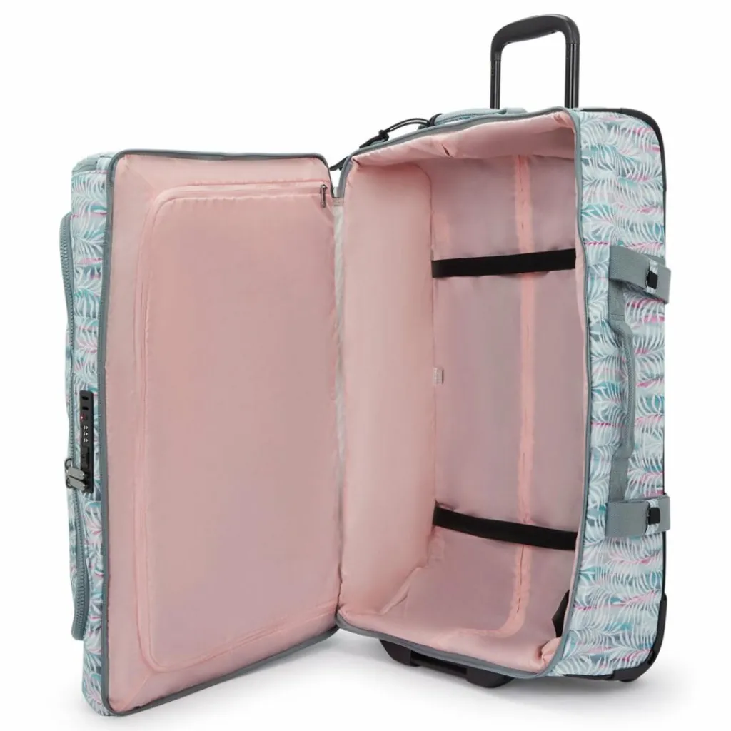 Discount Kipling Basic Prt Aviana 2 Rollen Reisetasche M 68 cm palmtree leaves
