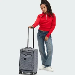 Kipling Weichgepäck Kabinengepäck|4-Rollen Kabinentrolleys<Basic Prt New Youri Spin 4 Rollen Kabinentrolley S 55 cm signature print