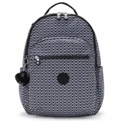 Kipling Daypacks<Basic Prt Seoul Daypack 44 cm Laptopfach signature print