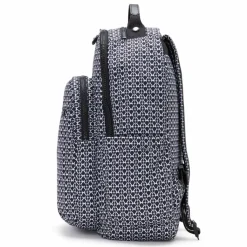 Kipling Daypacks<Basic Prt Seoul Daypack 44 cm Laptopfach signature print
