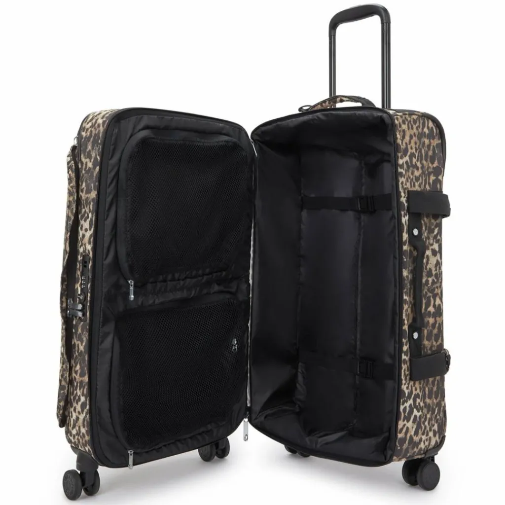 Discount Kipling Basic Prt Spontaneous 4 Rollen Trolley M 66 cm wild leopard