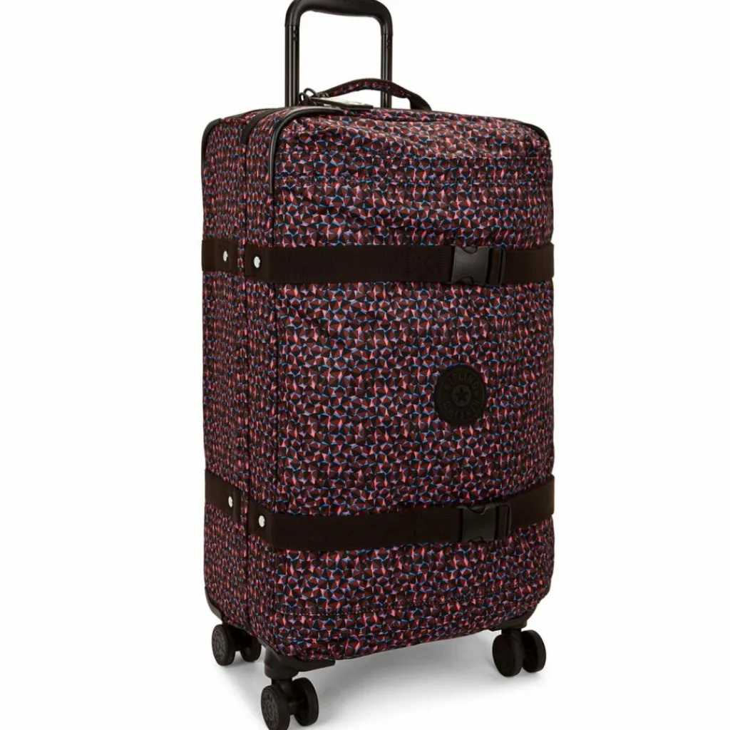 Kipling Weichgepäck|4-Rollen Koffer<Basic Prt Spontaneous 4 Rollen Trolley M 66 cm happy squares