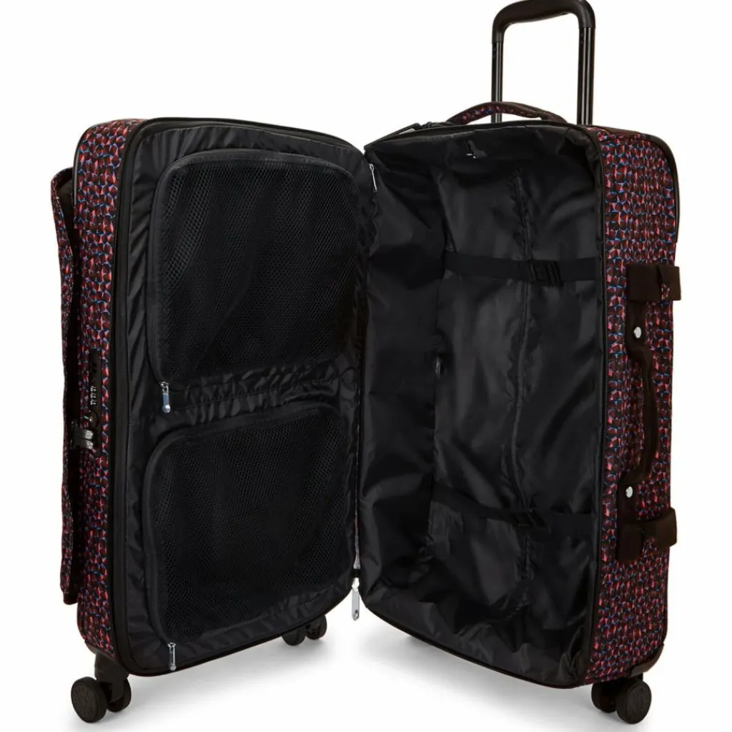 Kipling Weichgepäck|4-Rollen Koffer<Basic Prt Spontaneous 4 Rollen Trolley M 66 cm happy squares