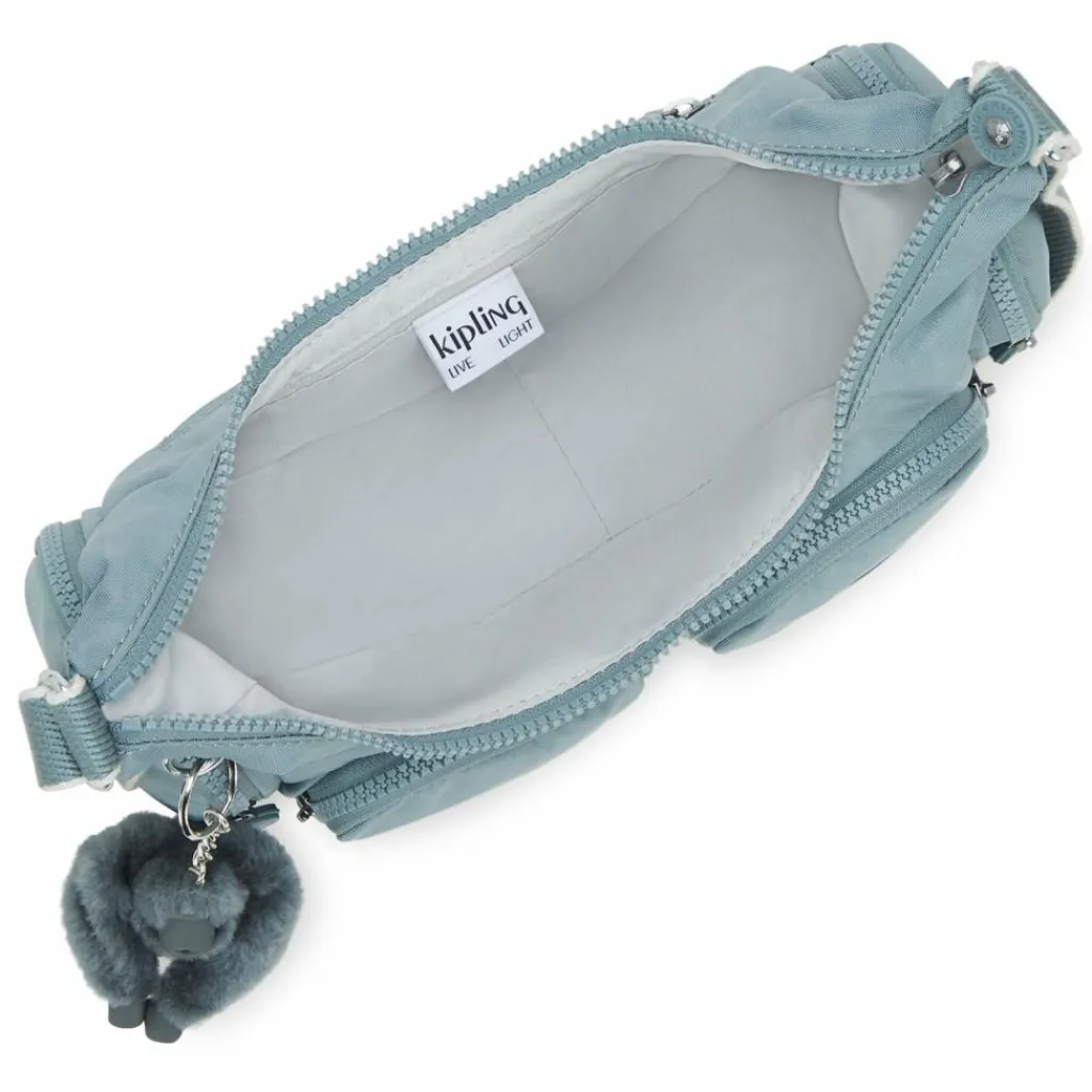 Best Kipling Basic Rikka Umhängetasche S 27 cm relaxed grey