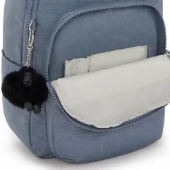 New Kipling Basic Seoul City Rucksack S 35 cm blue stone