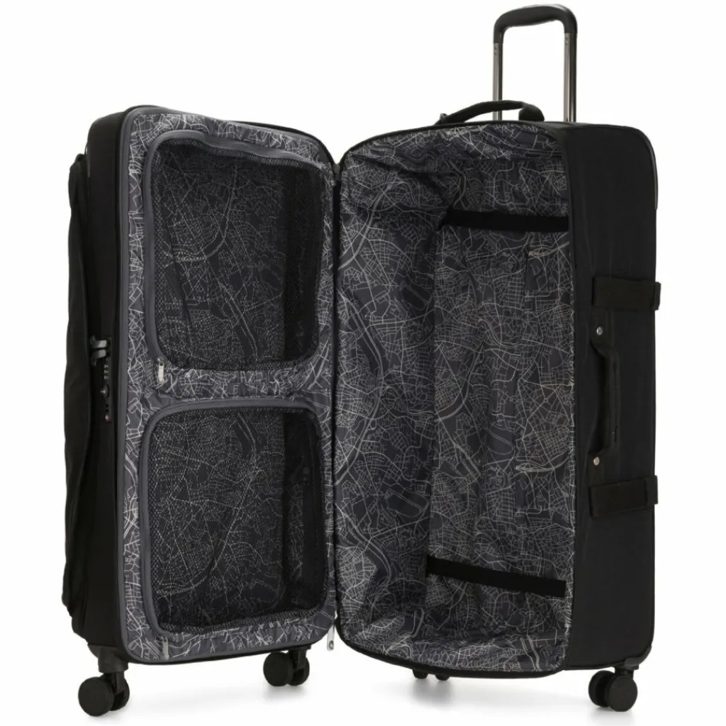 Kipling Weichgepäck|4-Rollen Koffer<Basic Spontaneous L 4-Rollen Trolley 78 cm black noir