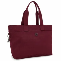 Hot Kipling Elevated Jacquard Colissa Up Shopper Tasche 50 cm Laptopfach maroon tile jq