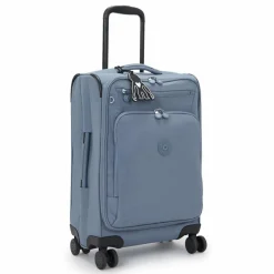 Kipling Weichgepäck Kabinengepäck|4-Rollen Kabinentrolleys<New Youri Spin New Youri Spin 4 Rollen Kabinentrolley 55 cm blue stone