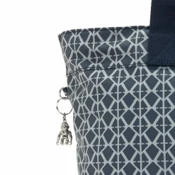 Outlet Kipling Premium Elevated Plus Colissa Up Shopper Tasche 50 cm Laptopfach navy sign jq