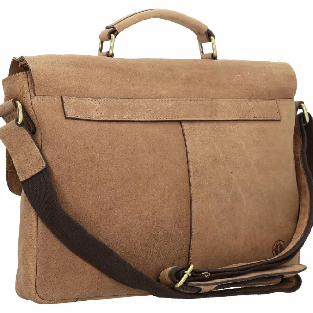 Klondike 1896 Aktentaschen<Bill Aktentasche Leder 37 cm braun