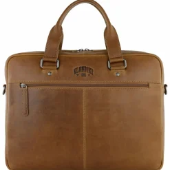 Klondike 1896 Gold Brain Aktentasche Leder 35 cm Laptopfach