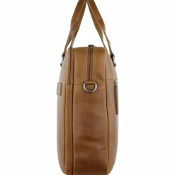 Klondike 1896 Gold Brain Aktentasche Leder 35 cm Laptopfach