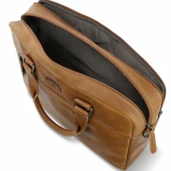 Klondike 1896 Gold Brain Aktentasche Leder 35 cm Laptopfach