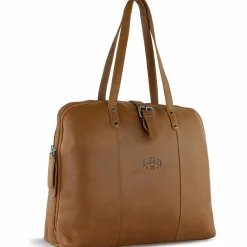 Klondike 1896 Gold Charles Aktentasche Leder 37 cm Laptopfach