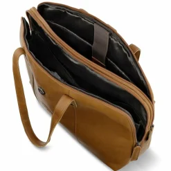 Klondike 1896 Gold Charles Aktentasche Leder 37 cm Laptopfach