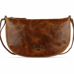 Clearance Klondike 1896 Mountain Schultertasche Leder 29 cm cognac