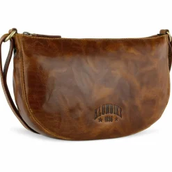 Clearance Klondike 1896 Mountain Schultertasche Leder 29 cm cognac