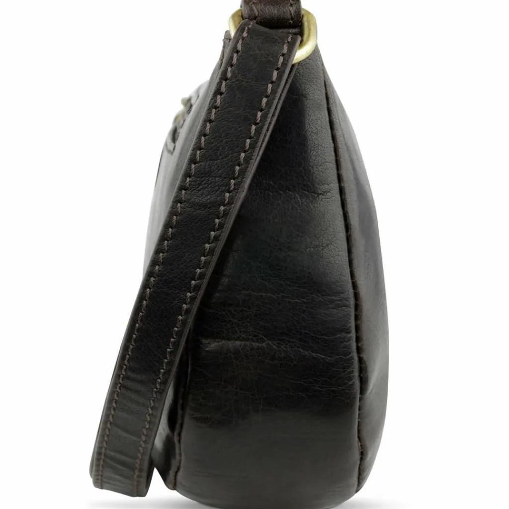 Klondike 1896 Henkeltaschen|Schultertaschen<Mountain Schultertasche Leder 29 cm dunkelbraun