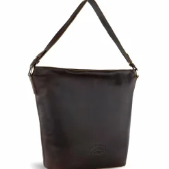 Klondike 1896 Schultertaschen<Rush Samanta Schultertasche Leder 27 cm dunkelbraun