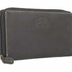 New Klondike 1896 Scarlet Geldbörse Leder 19 cm schwarz